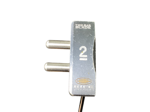 Vist Large View of Product Image Which is Used Rife TWO BAR BLADE Mens Putter RH