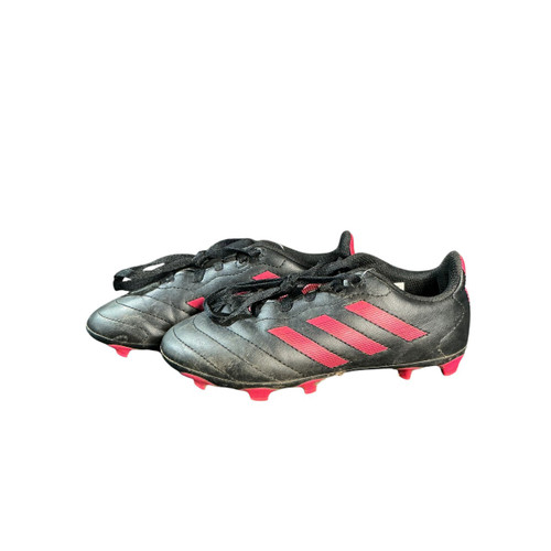 Vist Large View of Product Image Which is Used Adidas Soccer Cleats Pink Youth 12.5