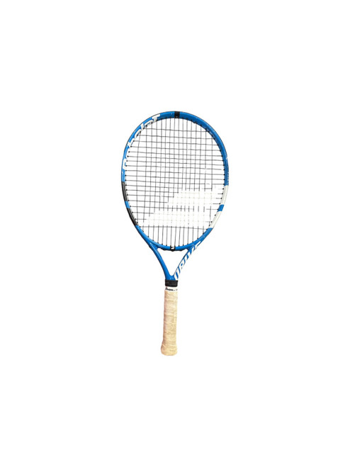 Vist Large View of Product Image Which is Used Babolat Adult Tennis Racquet Royal Blue 4 5/8"
