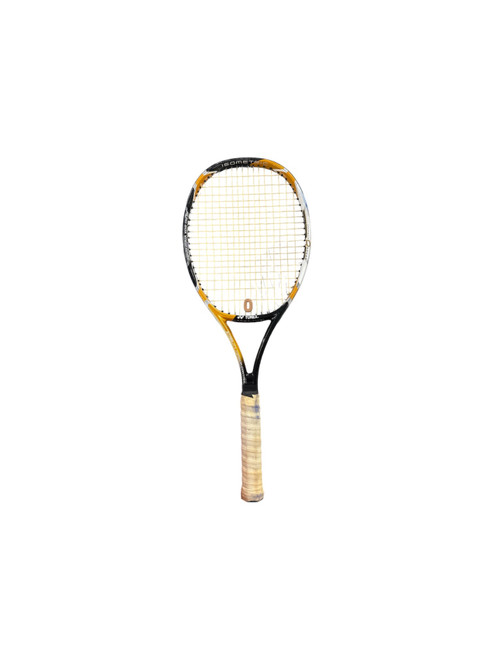 Vist Large View of Product Image Which is Used Yonex Adult Tennis Racquet Yellow 4 3/8"
