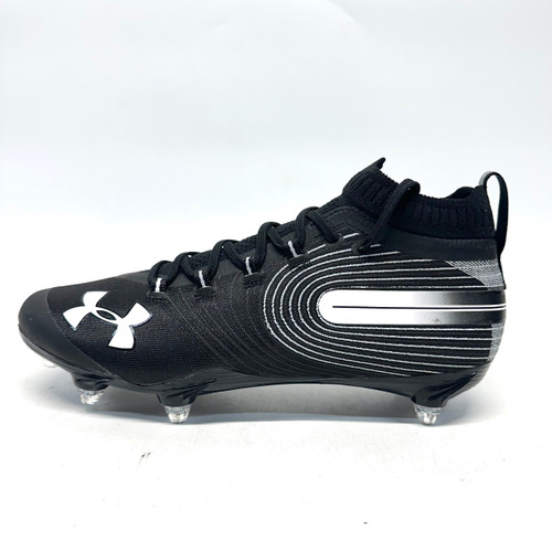 Vist Large View of Product Image Which is Used Under Armour SPOTLIGHT MC Adult FB Cleats Black Senior 11.5