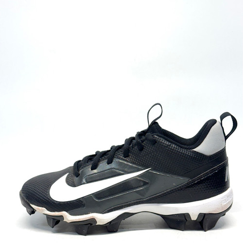 Vist Large View of Product Image Which is Used Nike ALPHA MENACE 4 SHARK Adult FB Cleats Black Senior 4.5