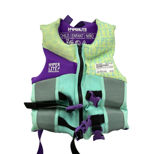 Vist Large View of Product Image Which is Used Hyperlite Child PFD Purple Child 30-50