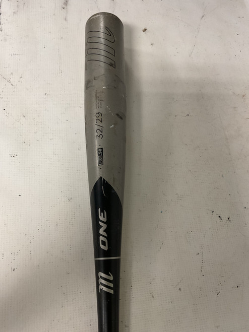 Vist Large View of Product Image Which is Used Marucci ONE BB/SB High School -3 Bat 32"