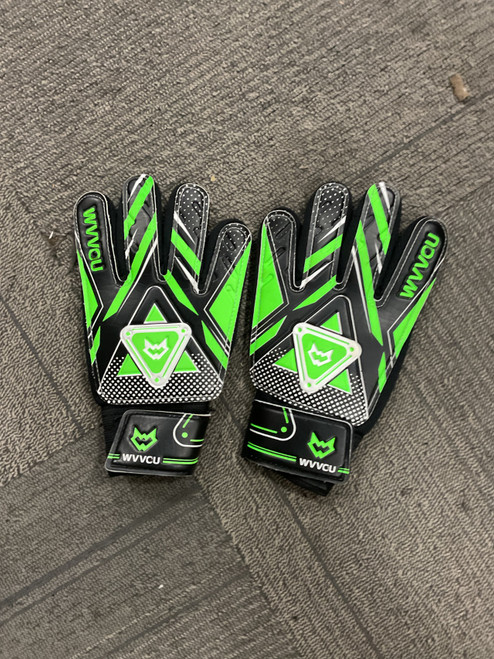 Vist Large View of Product Image Which is Used WVVOU Soccer Goalie Gloves Green 8