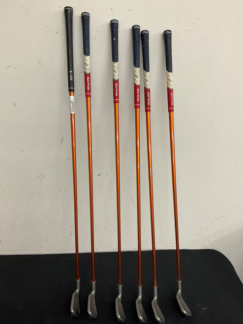 Vist Large View of Product Image Which is Used Ping G10 5-W YELLOW DOT Mens Iron Set RH 5I-PW