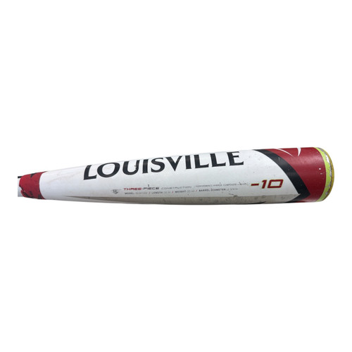 Vist Large View of Product Image Which is Used Louisville Slugger SLS716X BB/SB USSSA 2 3/4 Bat White 31"