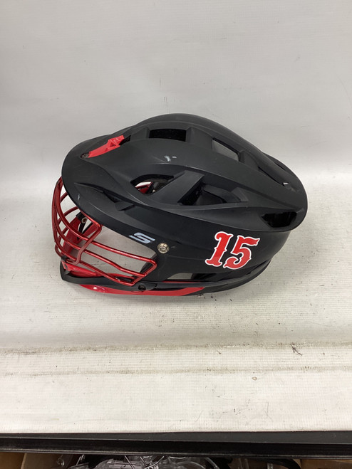 Vist Large View of Product Image Which is Used Cascade S HELMET Lacrosse Helmet Black One Size