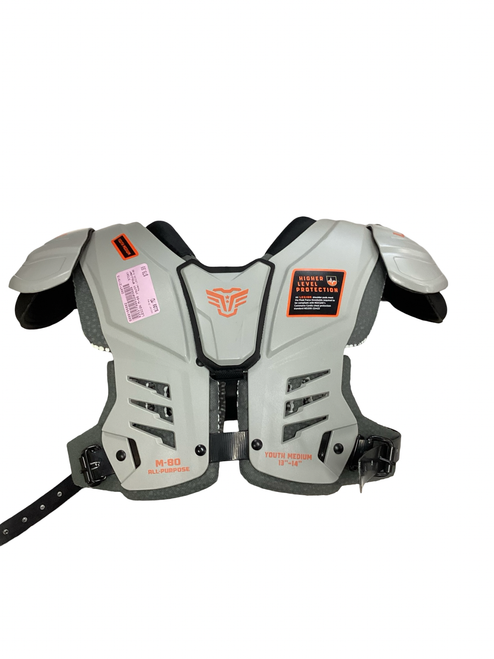Vist Large View of Product Image Which is Used LEGION M-80 FB Shoulder Pads Grey MD