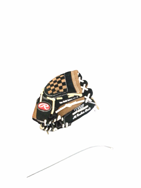 Vist Large View of Product Image Which is Used Rawlings GLOVE BB/SB Glove T-ball Black 9 1/2"