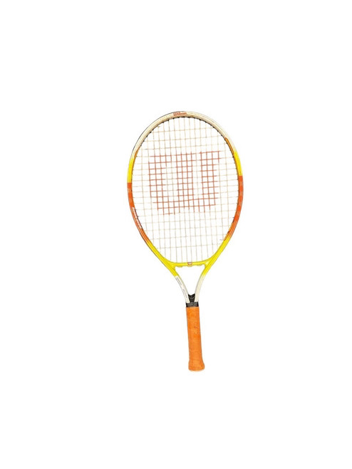 Vist Large View of Product Image Which is Used Wilson SERENA/VENUS 23 Junior Tennis Racquet Yellow 23"