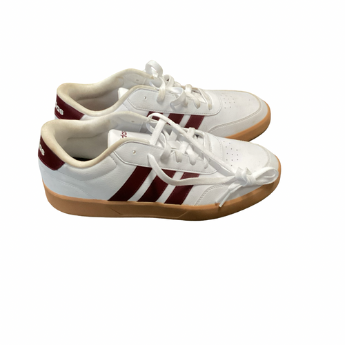 Vist Large View of Product Image Which is Used Adidas Basketball Shoes M White Senior 10