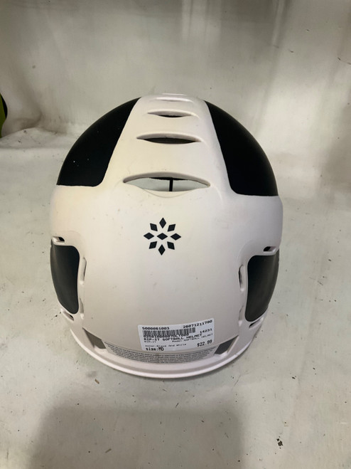 Vist Large View of Product Image Which is Used RIP-IT SOFTBALL HELMET Batting Helmet w/Mask Black And White MD