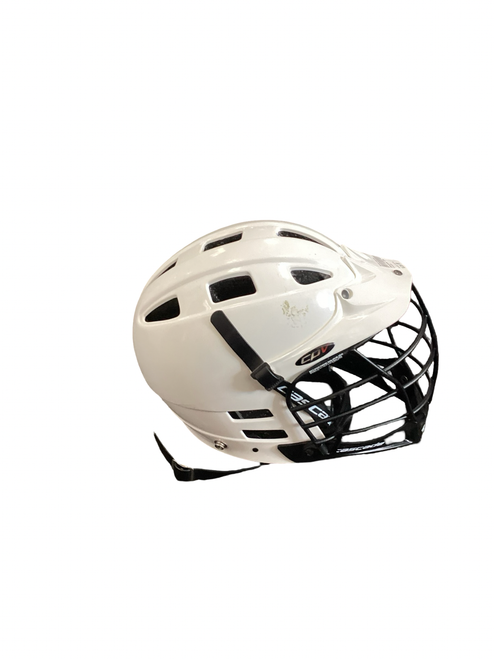 Vist Large View of Product Image Which is Used Cascade CPV Lacrosse Helmet White MD