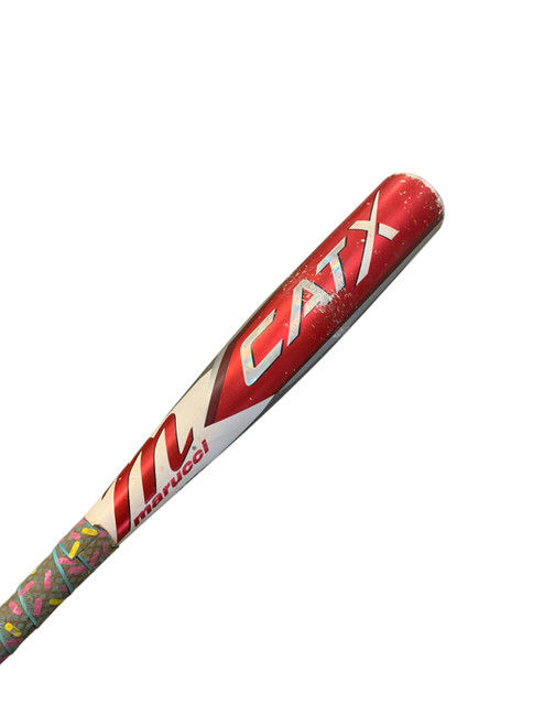Vist Large View of Product Image Which is Used Marucci CAT X BB/SB USSSA 2 3/4 Bat 27"