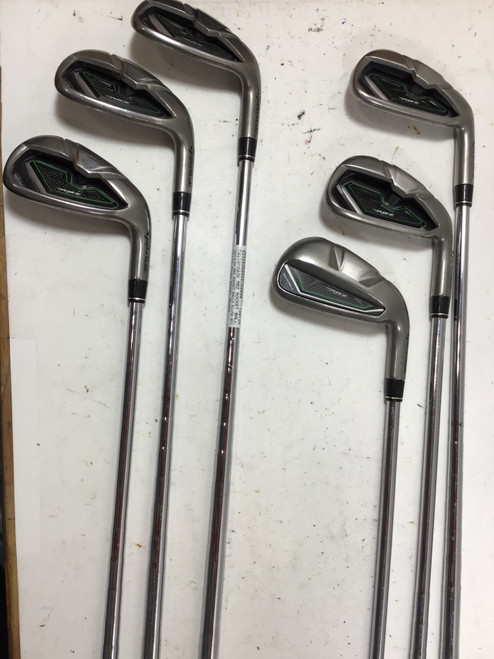 Vist Large View of Product Image Which is Used Taylormade RBZ ROCKET BALLZ 5I-PW 6PC Mens Complete Set RH 6 Piece