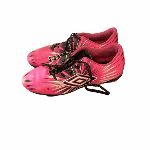 Vist Large View of Product Image Which is Used Umbro Soccer Cleats Pink Senior 5
