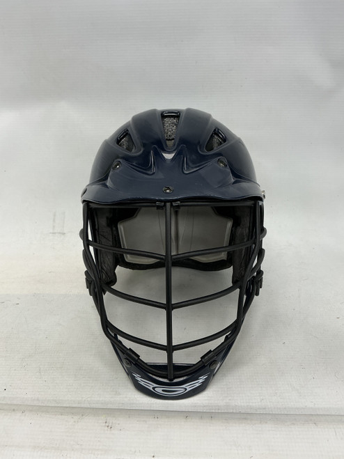 Vist Large View of Product Image Which is Used Cascade CPV Lacrosse Helmet Navy Blue XS