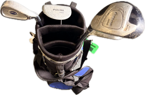 Vist Large View of Product Image Which is Used Precise JR TOUR Jr Golf Club Set RH 5 Piece