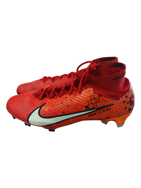 Vist Large View of Product Image Which is Used Nike Adult FB Cleats Orange Senior 12
