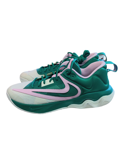 Vist Large View of Product Image Which is Used Nike Basketball Shoes M Green Senior 13