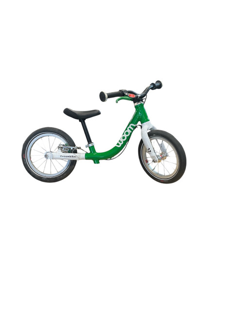 Vist Large View of Product Image Which is Used WOOM BALANCE Balance Bike Boys Green 12"