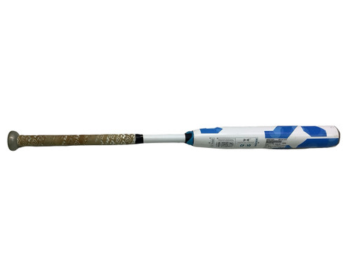 Vist Large View of Product Image Which is Used Demarini CF CFPS-23 BB/SB Fastpitch Bat White And Carolina Blue 31"