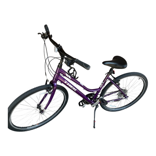 Vist Large View of Product Image Which is Used Trek VERVE 2 STEP-THROUGH Hybrid/City Bike Womens Purple 47-49cm - XS Frame