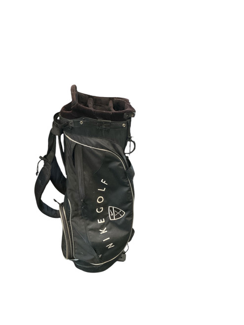 Vist Large View of Product Image Which is Used Nike 4-WAY Mens Stand Bag Black