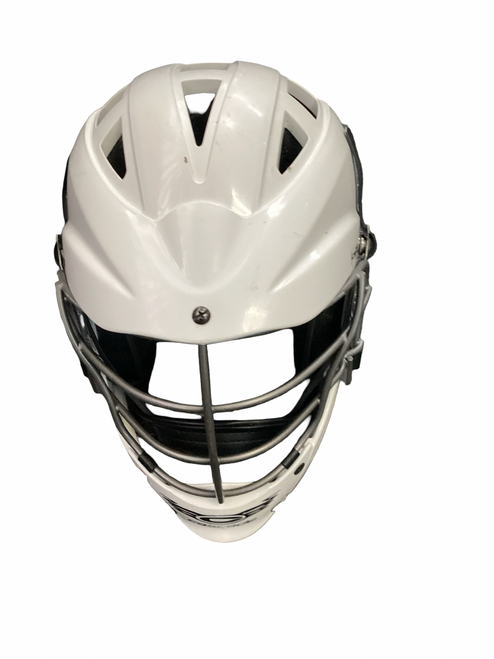 Vist Large View of Product Image Which is Used Cascade CSR Lacrosse Helmet White MD