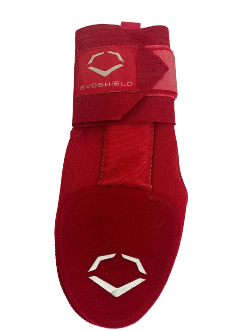 Vist Large View of Product Image Which is Used Evoshield Adult Red Sliding Mitt Protective Equipment Red