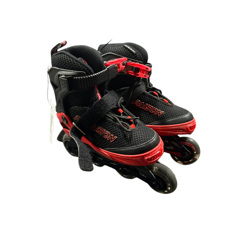 Vist Large View of Product Image Which is Used ROLLERBLADES Child Rec Fitness Skates Black Youth 07.5
