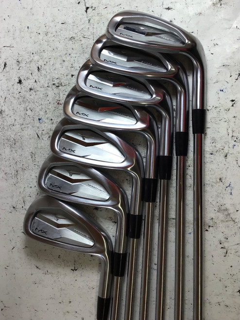 Vist Large View of Product Image Which is Used Mizuno MX SPEED METAL Mens Iron Set RH 5I-GW/AW