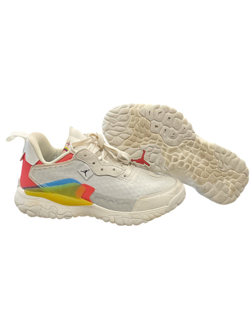 Vist Large View of Product Image Which is Used Jordan Basketball Shoes W White Senior 8