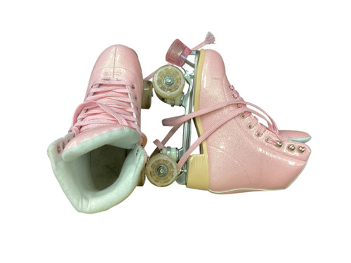 Vist Large View of Product Image Which is Used CIRCLE SOCIETY Senior Rec Fitness Skates Pink Senior 8