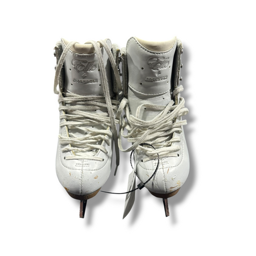 Vist Large View of Product Image Which is Used Jackson ELLE Girls Figure Skate White Junior 01