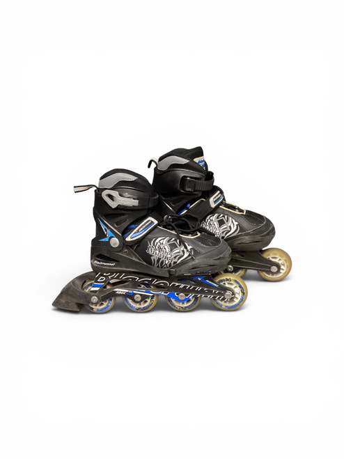 Vist Large View of Product Image Which is Used Bladerunner PHOENIX 5-8 Junior Rec Fitness Skates Black Adjustable