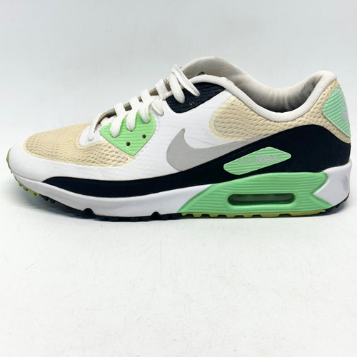 Vist Large View of Product Image Which is Used Nike AIR MAX 90 Mens Golf Shoes White Senior 10