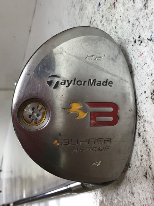 Vist Large View of Product Image Which is Used Taylormade BURNER RESCUE Mens Fairway Wood RH 4 Wood