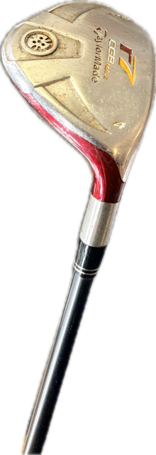 Vist Large View of Product Image Which is Used Taylormade R7 CGB MAX Mens Hybrid Club RH 4 Hybrid