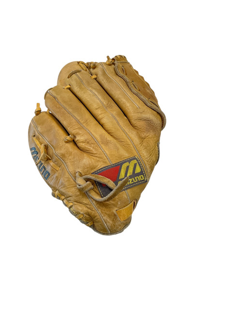 Vist Large View of Product Image Which is Used Mizuno MT3600 BB/SB Glove RH Throw Brown 13"