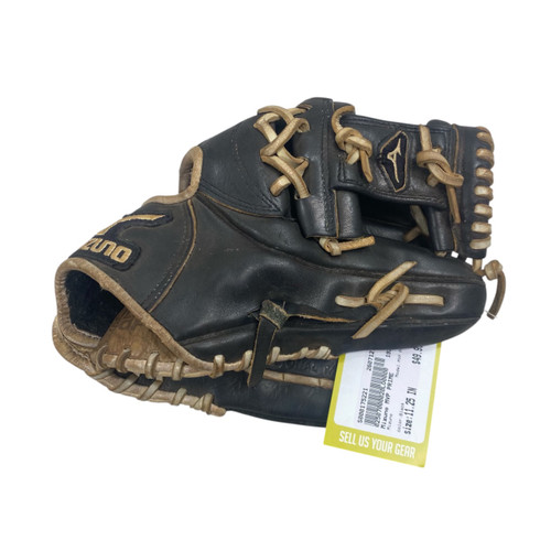 Vist Large View of Product Image Which is Used Mizuno MVP PRIME BB/SB Glove RH Throw Black 11 1/4"