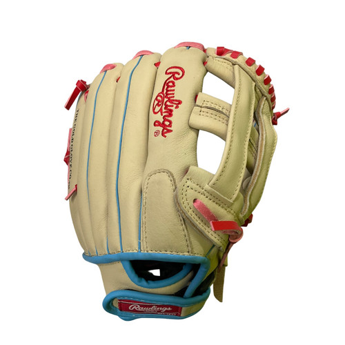 Vist Large View of Product Image Which is New Rawlings SURE CATCH 12" TAN/RD/BL