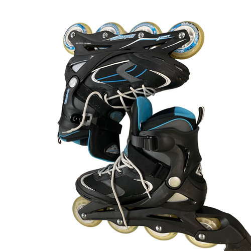 Vist Large View of Product Image Which is Used Bladerunner ADVANTAGE PRO XT Senior Roller Quad Skates Black Senior 9