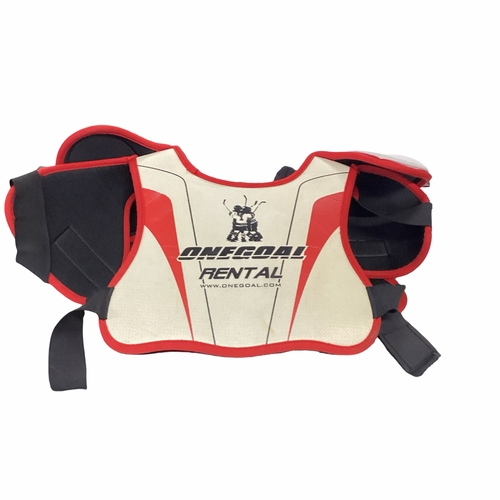 Vist Large View of Product Image Which is Used ONEGOAL Junior Shoulder Pads LG