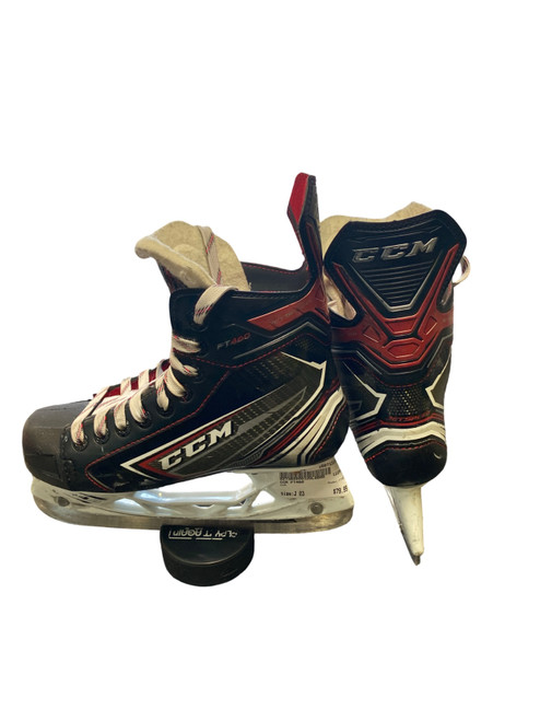 Vist Large View of Product Image Which is Used CCM FT460 Junior Hockey Skate Junior 03
