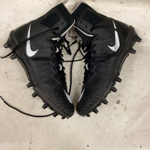 Vist Large View of Product Image Which is Used Nike Adult FB Cleats Black And White Senior 8