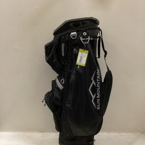 Vist Large View of Product Image Which is Used Sun Mtn SYNC Mens Cart Bag Black