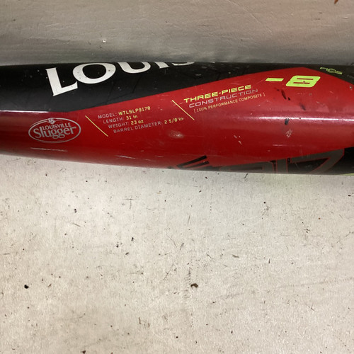 Vist Large View of Product Image Which is Used Louisville Slugger PRIME 917 BB/SB USSSA 2 5/8 Bat 31"