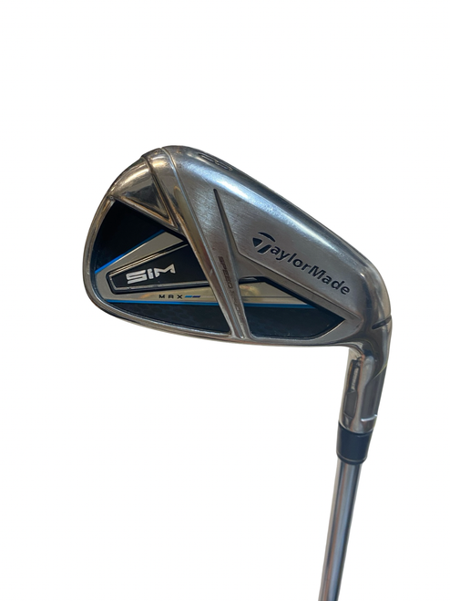 Vist Large View of Product Image Which is Used Taylormade SIM MAX Mens Individual Iron RH 8 Iron
